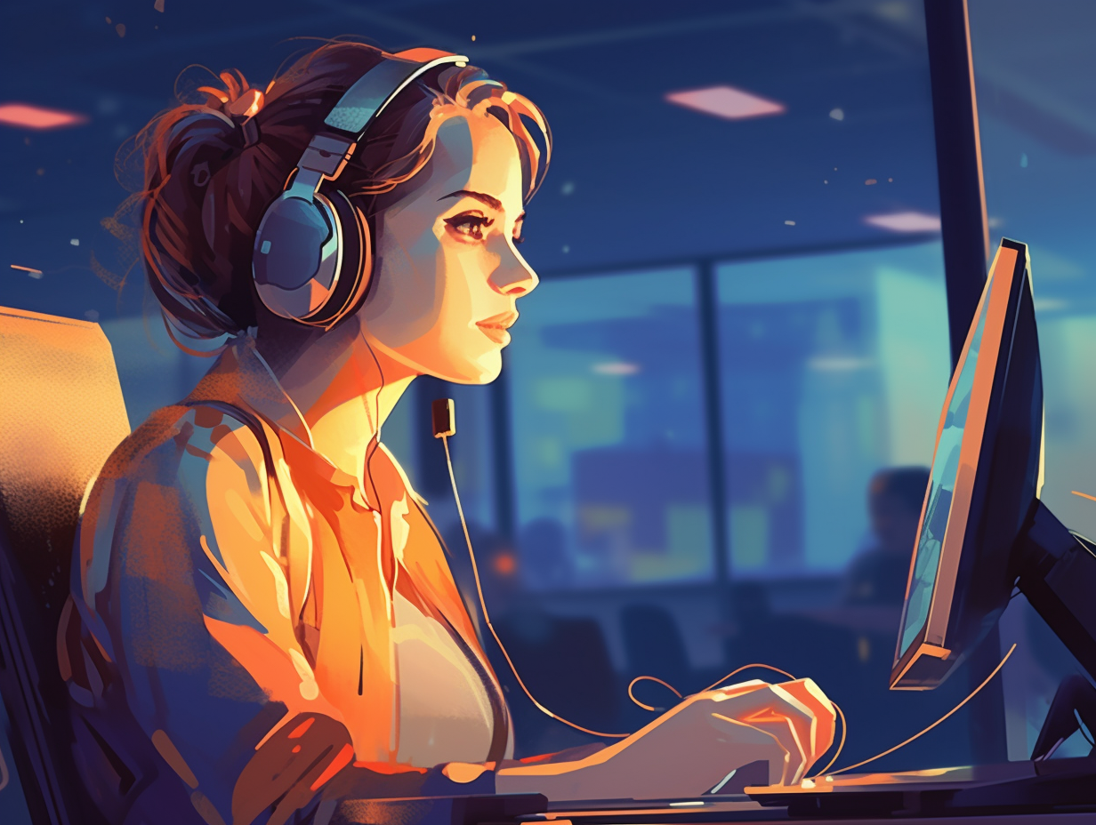 Codename1101_vector_art_of_woman_working_in_a_office_talking_on_cf0fedbe-45a6-4bd6-a7f1-83194b457e35